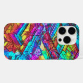 Kleurrijk Case-Mate iPhone Case (Achterkant (horizontaal))