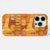 Kleurrijk cello patroon Case-Mate iPhone case (Achterkant (horizontaal))
