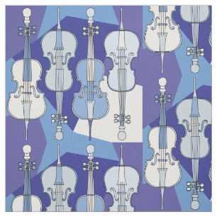 Kleurrijk cello patroon stof
