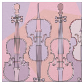 Kleurrijk cello patroon stof (Close Up)
