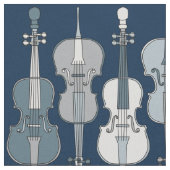 Kleurrijk cello patroon stof (Close Up)