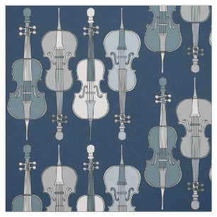 Kleurrijk cello patroon stof