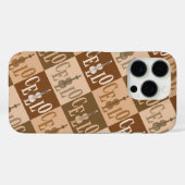 Kleurrijk Cellos Patroon Case-Mate iPhone Case (Achterkant (horizontaal))