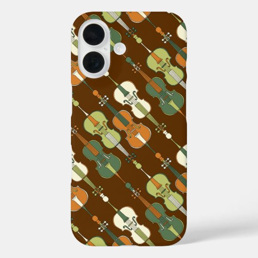 Kleurrijk Cellos Patroon Case-Mate iPhone Case (Achterkant)
