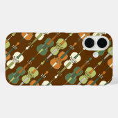 Kleurrijk Cellos Patroon Case-Mate iPhone Case (Achterkant (horizontaal))