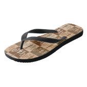 Kleurrijk Cellos Patroon Teenslippers (Schuin)