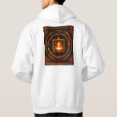 Kleurrijk chakra T-shirt (Achterkant)