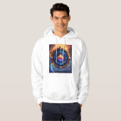 Kleurrijk chakra T-shirt (Voorkant volledig)