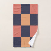 Kleurrijk Checkerboard Patroon Bad Handdoek (Handdoek)