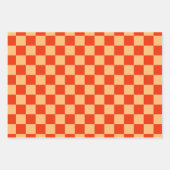 Kleurrijk Checkered-schaakbordpatroon Inpakpapier Vel (Voorkant)