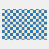 Kleurrijk Checkered-schaakbordpatroon Inpakpapier Vel (Voorkant)