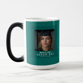 Kleurrijk Chevron Patroon Afstudeercadeau Magische Mok