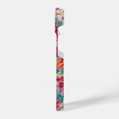 Kleurrijk Chinees Floral Patroon iPhone Hoesje (Linkerkant)