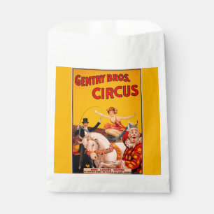  kleurrijk Circus Performer Poster Bedankzakje