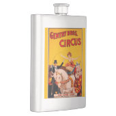kleurrijk Circus Performer Poster Flacon (Rechts)
