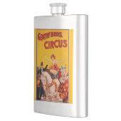 kleurrijk Circus Performer Poster Flacon (Links)