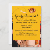 kleurrijk Circus Performer Poster Kaart (Voorkant)