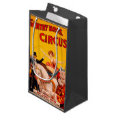  kleurrijk Circus Performer Poster Klein Cadeauzakje (Voorkant Gekanteld)