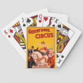 kleurrijk Circus Performer Poster Pokerkaarten (Achterkant)