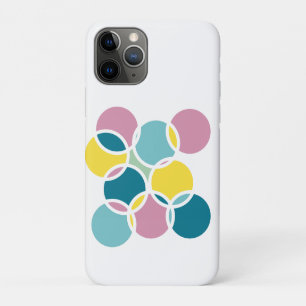 Kleurrijk Cirkelontwerp – Leuke Geometrische Print Case-Mate iPhone Case