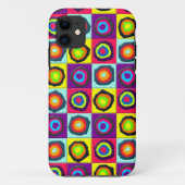 Kleurrijk Cirkelpatroon Case-Mate iPhone Case (Achterkant)