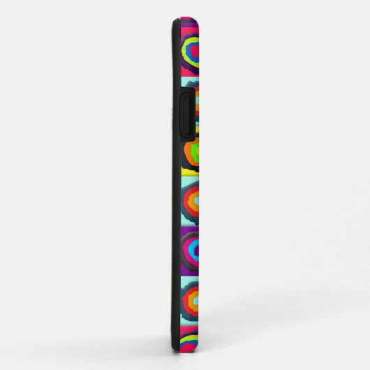 Kleurrijk Cirkelpatroon Case-Mate iPhone Case (Achterkant/rechts)