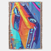 Kleurrijk Classic Ride Design Deken (Voorkant Verticaal)