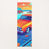 Kleurrijk Classic Ride Design Yogamat (Voorkant)
