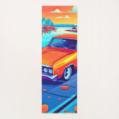 Kleurrijk Classic Ride Design Yogamat (Achterkant)