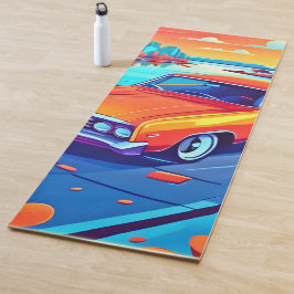 Kleurrijk Classic Ride Design Yogamat