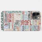 Kleurrijk computerwoordenboek Case-Mate iPhone case (Achterkant (horizontaal))