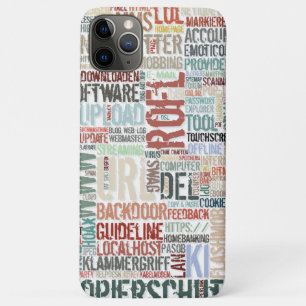 Kleurrijk computerwoordenboek Case-Mate iPhone case