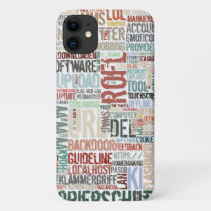 Kleurrijk computerwoordenboek Case-Mate iPhone case