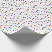 Kleurrijk Confetti-omslagpapier Cadeaupapier (Hoek)