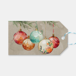 Kleurrijk contemhedendaags Label Cadeaulabel