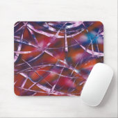 Kleurrijk contrastend lint muismat (Met muis)