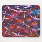 Kleurrijk contrastend lint muismat (Voorkant)