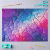 Kleurrijk Crackle Paper Art Tissue Paper Tissuepapier (Craft)