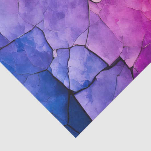 Kleurrijk Crackle Paper Art Tissue Paper Tissuepapier (Detail)