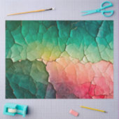 Kleurrijk Crackle Paper Art Tissue Paper Tissuepapier (Craft)