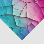 Kleurrijk Crackle Paper Art Tissue Paper Tissuepapier (Detail)