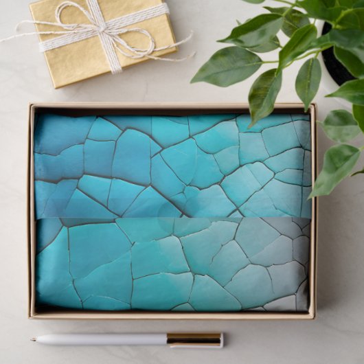 Kleurrijk Crackle Paper Art Tissue Paper Tissuepapier (Geschenk)