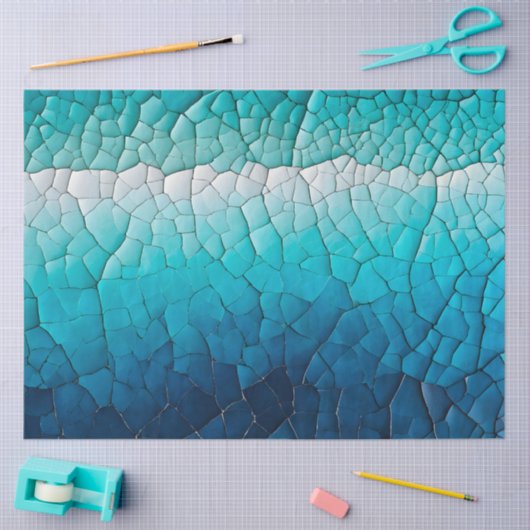 Kleurrijk Crackle Paper Art Tissue Paper Tissuepapier (Craft)