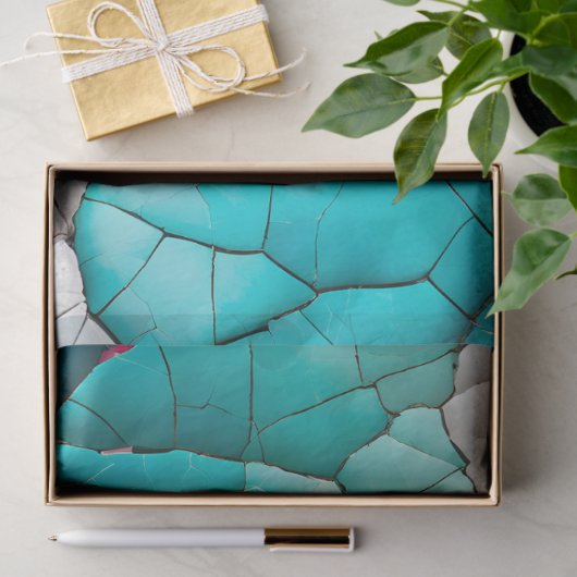 Kleurrijk Crackle Paper Art Tissue Paper Tissuepapier (Geschenk)