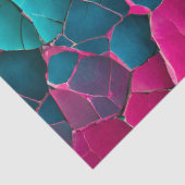 Kleurrijk Crackle Paper Art Tissue Paper Tissuepapier (Detail)