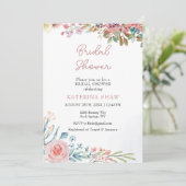 Kleurrijk Creatief Waterverf Vrijgezellenfeest Kaart (Staand voorkant)