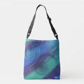 kleurrijk crossbody tas (Achterkant)