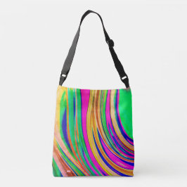 kleurrijk crossbody tas
