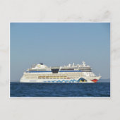 Kleurrijk cruiseschip briefkaart (Voorkant)