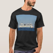 Kleurrijk cruiseschip t-shirt (Voorkant)